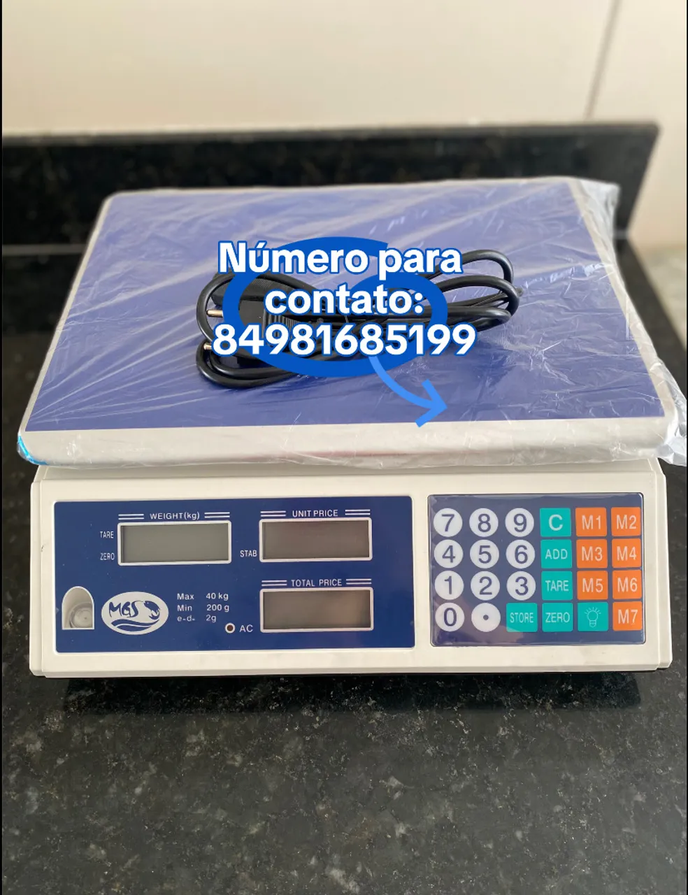 Balança Comercial Digital MES