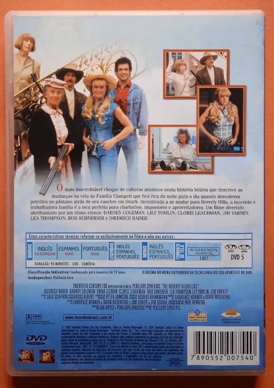DVD A Família Buscapé + Férias da Família Johnson - CDs, DVDs etc