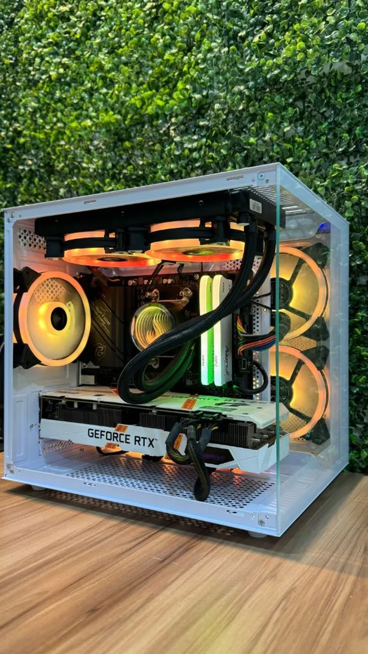 PC Gamer RGB Branco - Top de Linha
