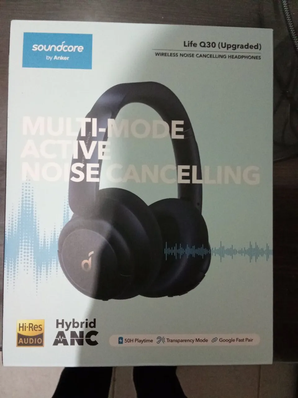 Anker Soundcore Life Q30 (Upgraded) - Cancelamento de Ruído