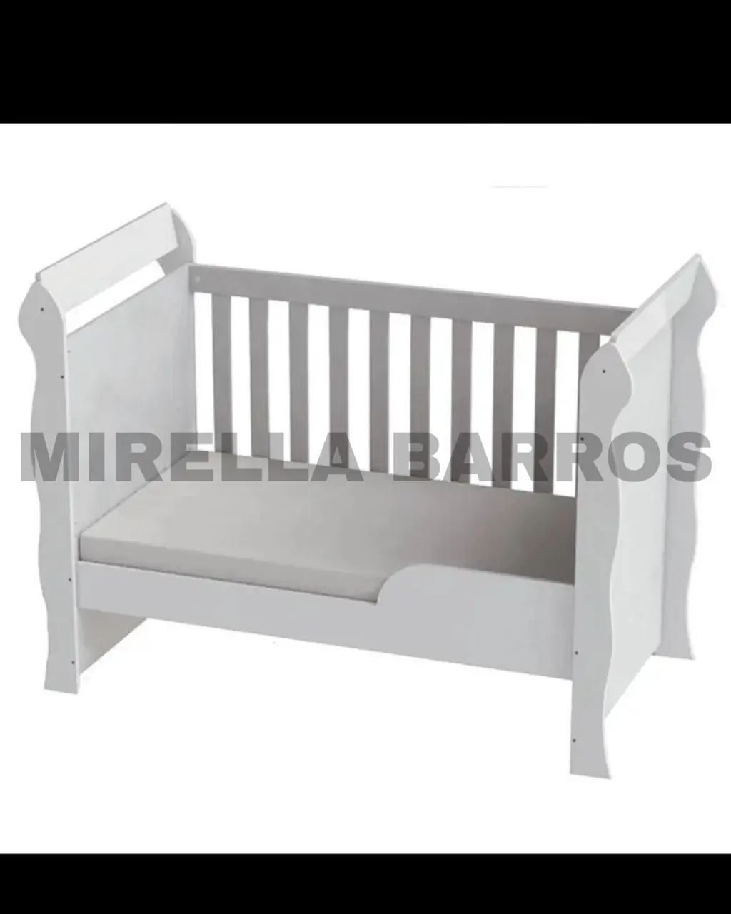 Berço americano 3 em 1 + Colchão Ortobom  - Foto 5