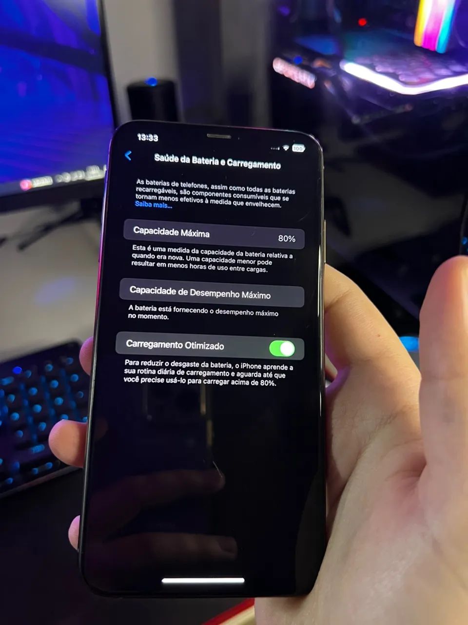 iPhone XS MAX - 64gb DOURADO - Foto 2