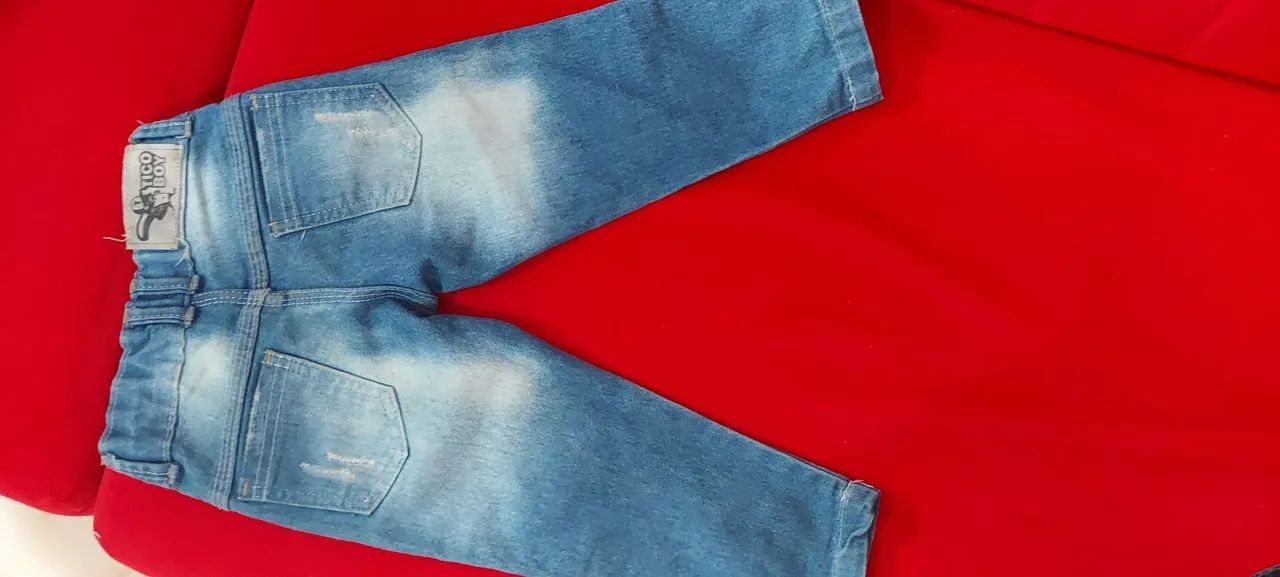  Calça Jeans Infantil POOL KIDS 4 anos - Foto 5