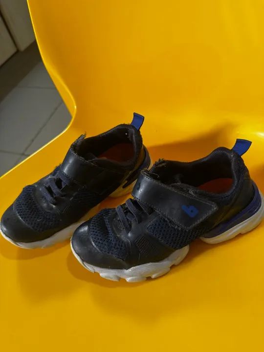 Tênis masculino bibi infantil - Azul - Foto 3