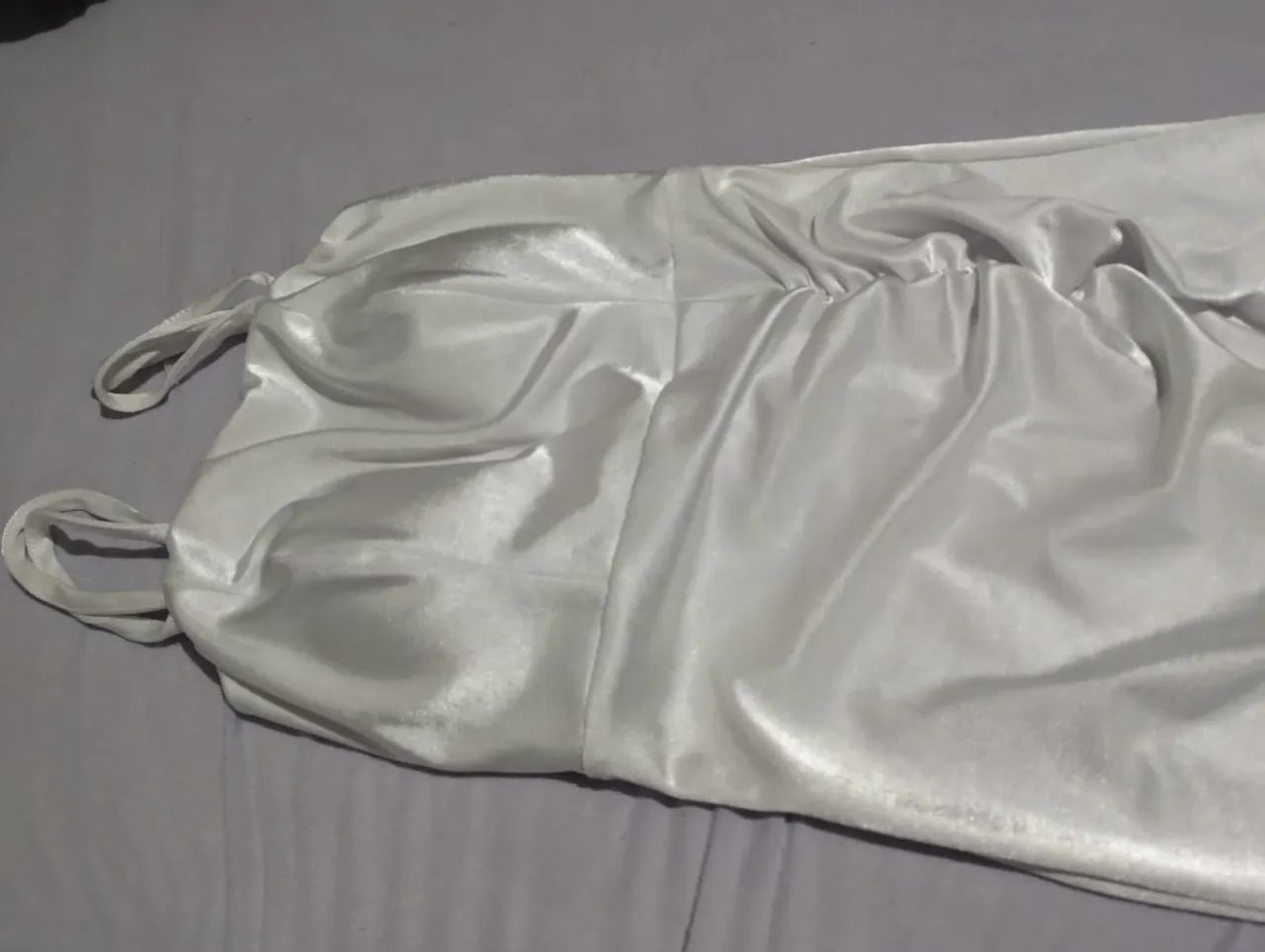 Vestido Midi de Cetim - Foto 3