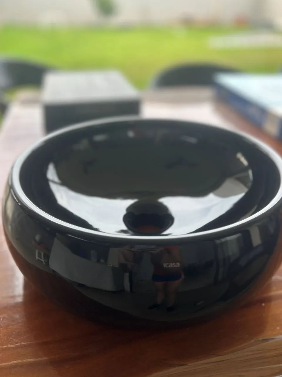 TRANSFORME SEU BANHEIRO - Kit Moderno: Cuba + Torneira + Vaso + Assento + Acabamento Deca  - Foto 3