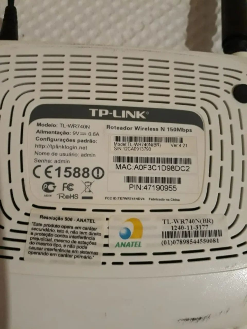 Roteador Tp-link Tl Wr-740n 150mbps - Foto 2
