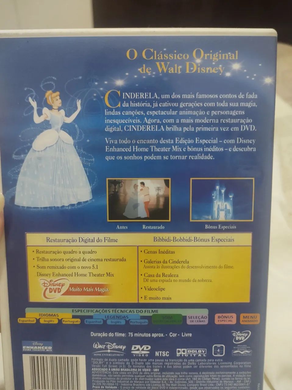 Cinderela Edição Especial DVD - Foto 2