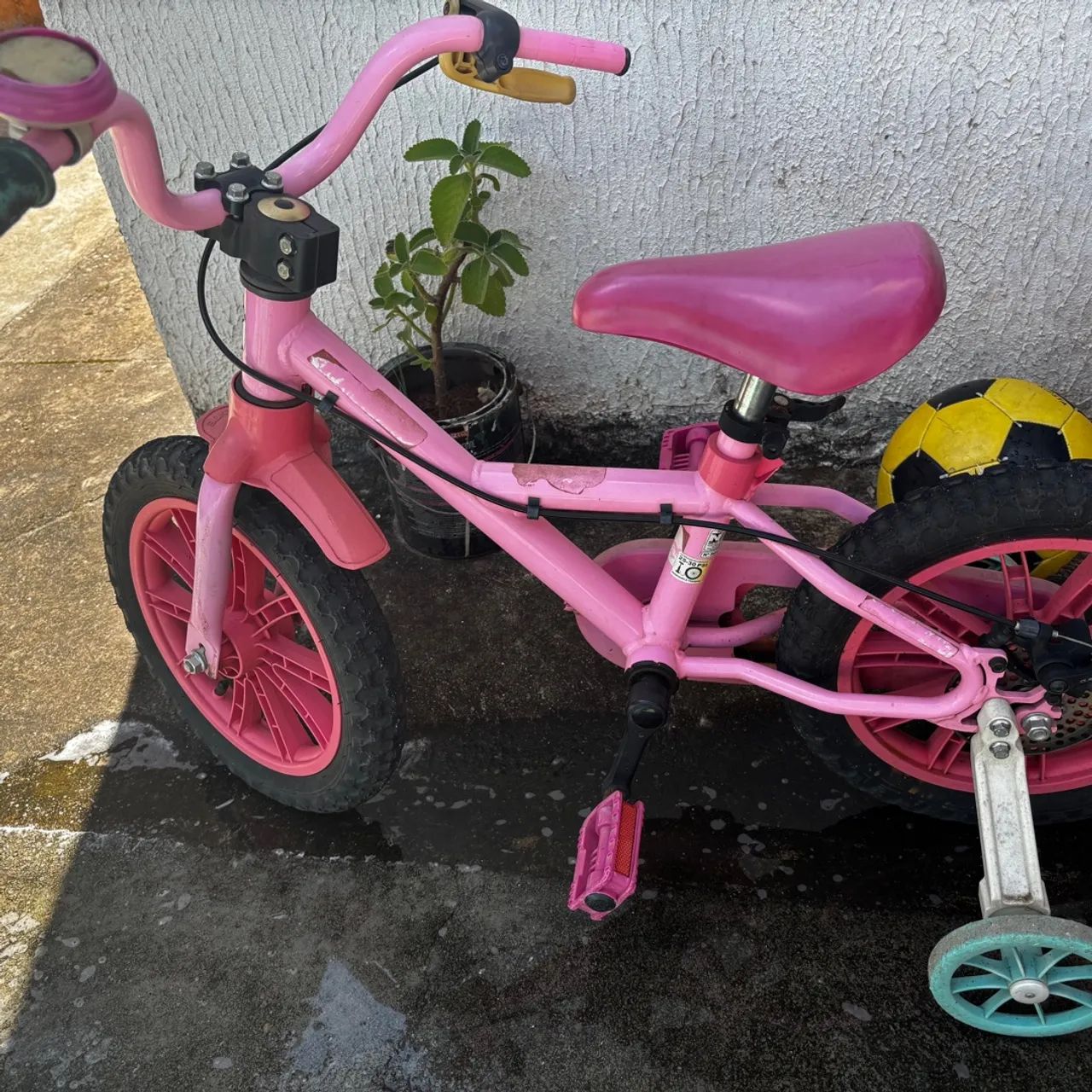 Bicicleta Infantil Rosa - Foto 2