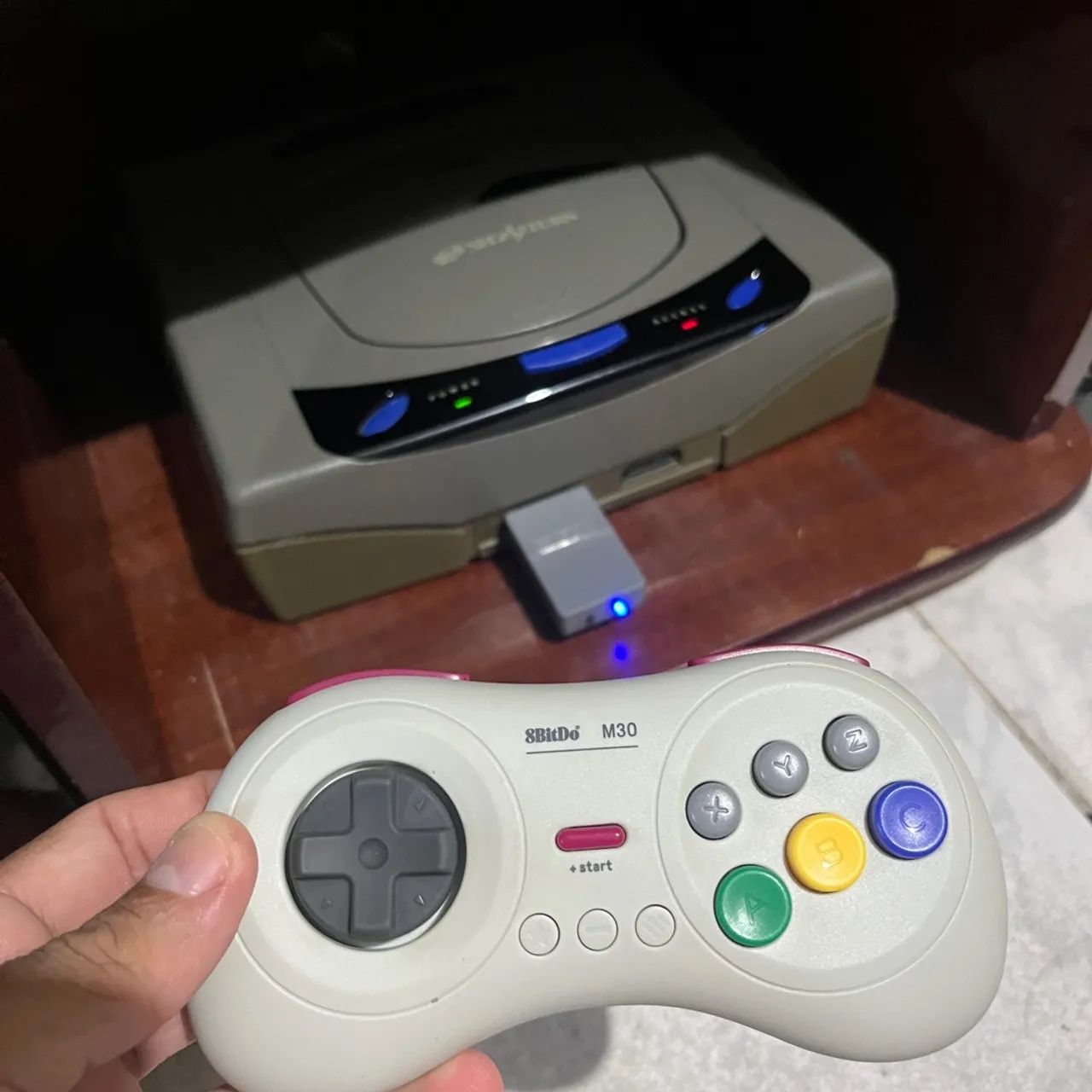 BlueRetro p/ Sega Saturn (receptor bluetooth) - Foto 3