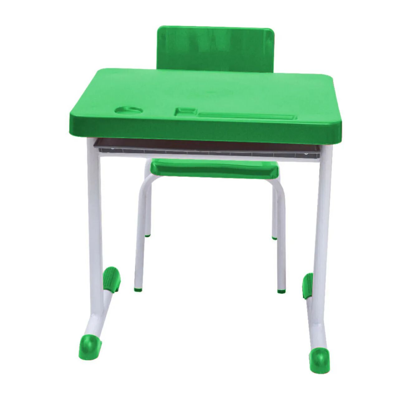 Conjunto Mesa e Cadeira Infantil Vermelha - Foto 2