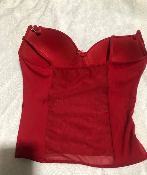 Corselet Vermelho  - Foto 3