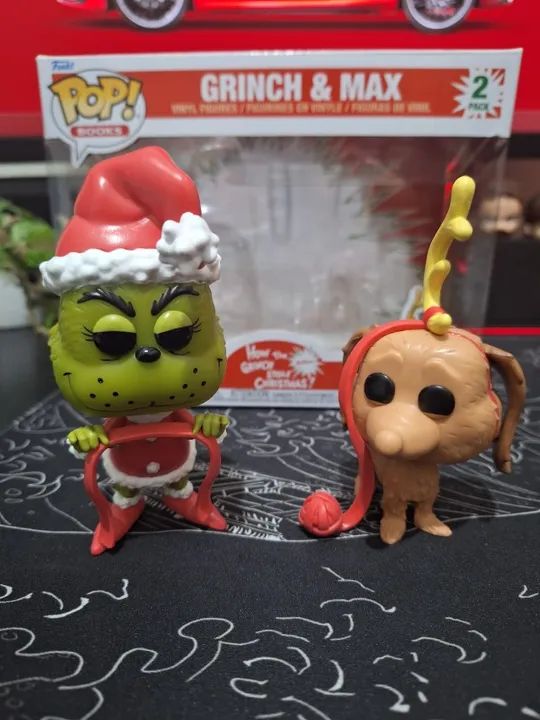 Funko Pop Grinch & Max - 2 Pack - Natal