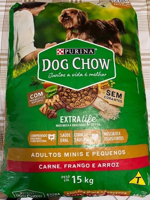 Ração para cachorro  DOG CHOW® Extralife® Ração Seca para Cães Adultos Minis & Pequenos Fr - Foto 3
