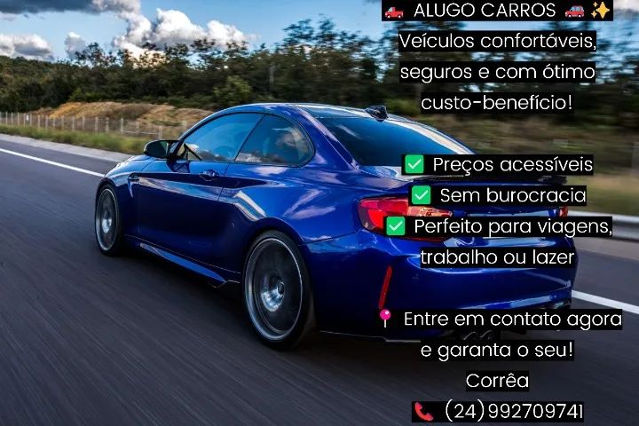 ALUGO CARROS 