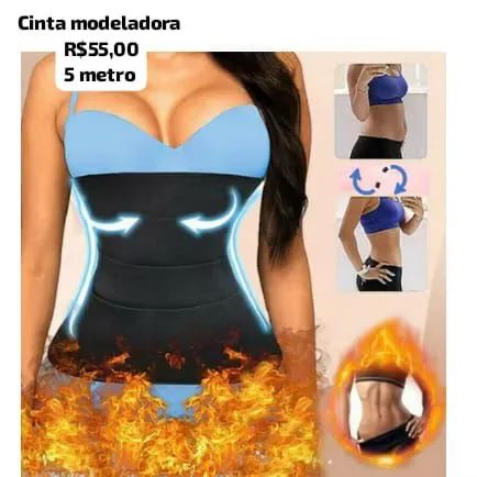 Cinta modeladora 5 metros  - Foto 4