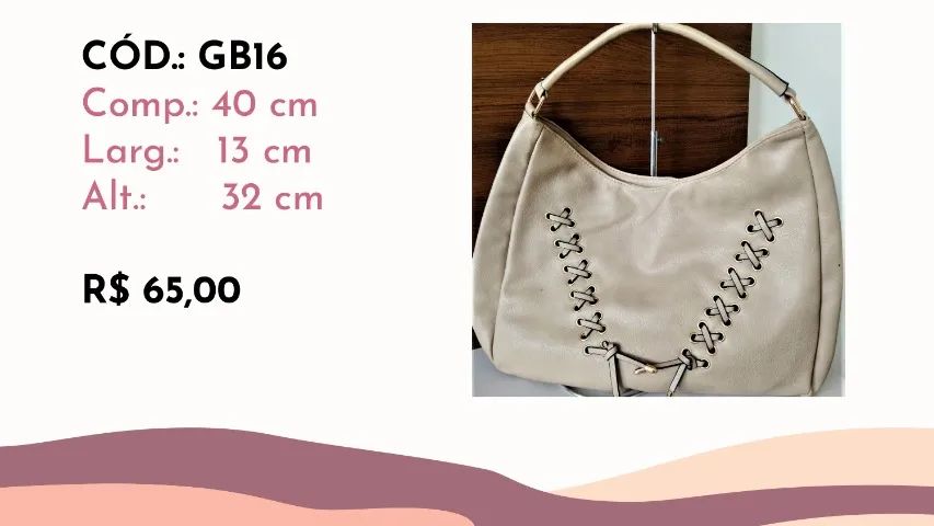 Bolsas grandes - frete grátis Grande Aracaju - Foto 3