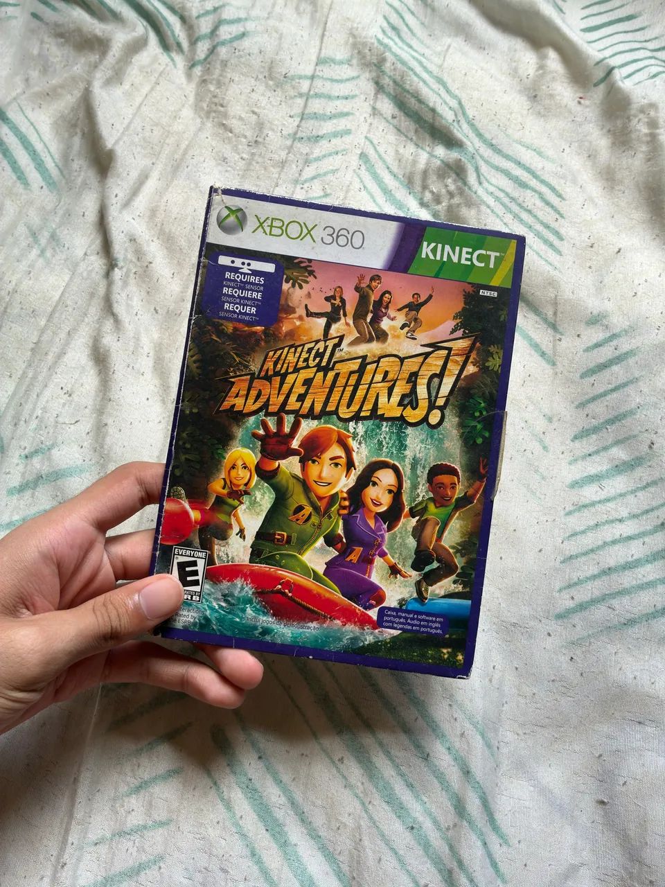Kit kinect + jogo Kinect Adventures