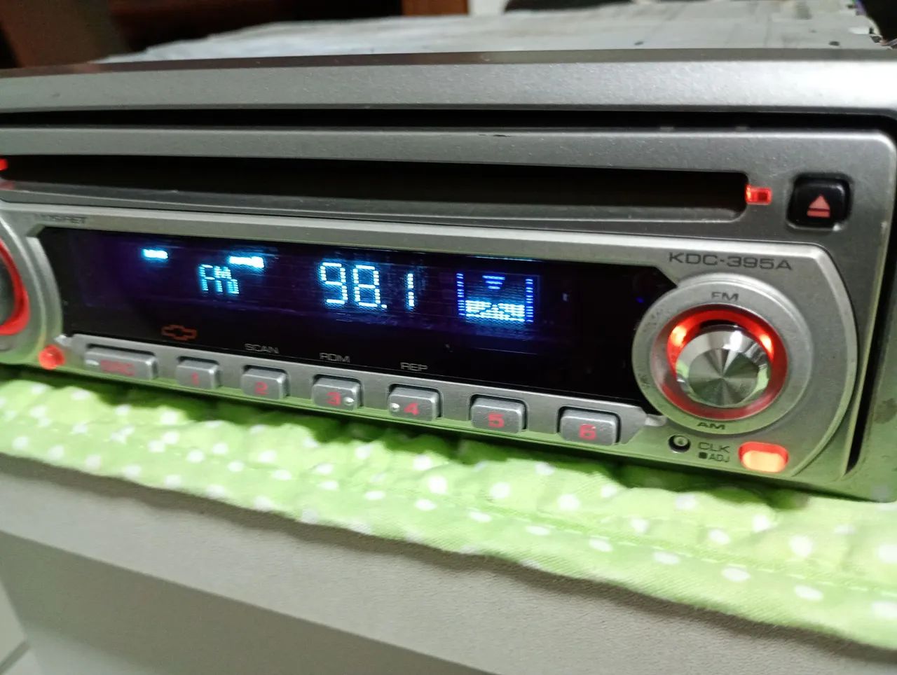 Auto Rádio CD Player Kenwood, impecável 