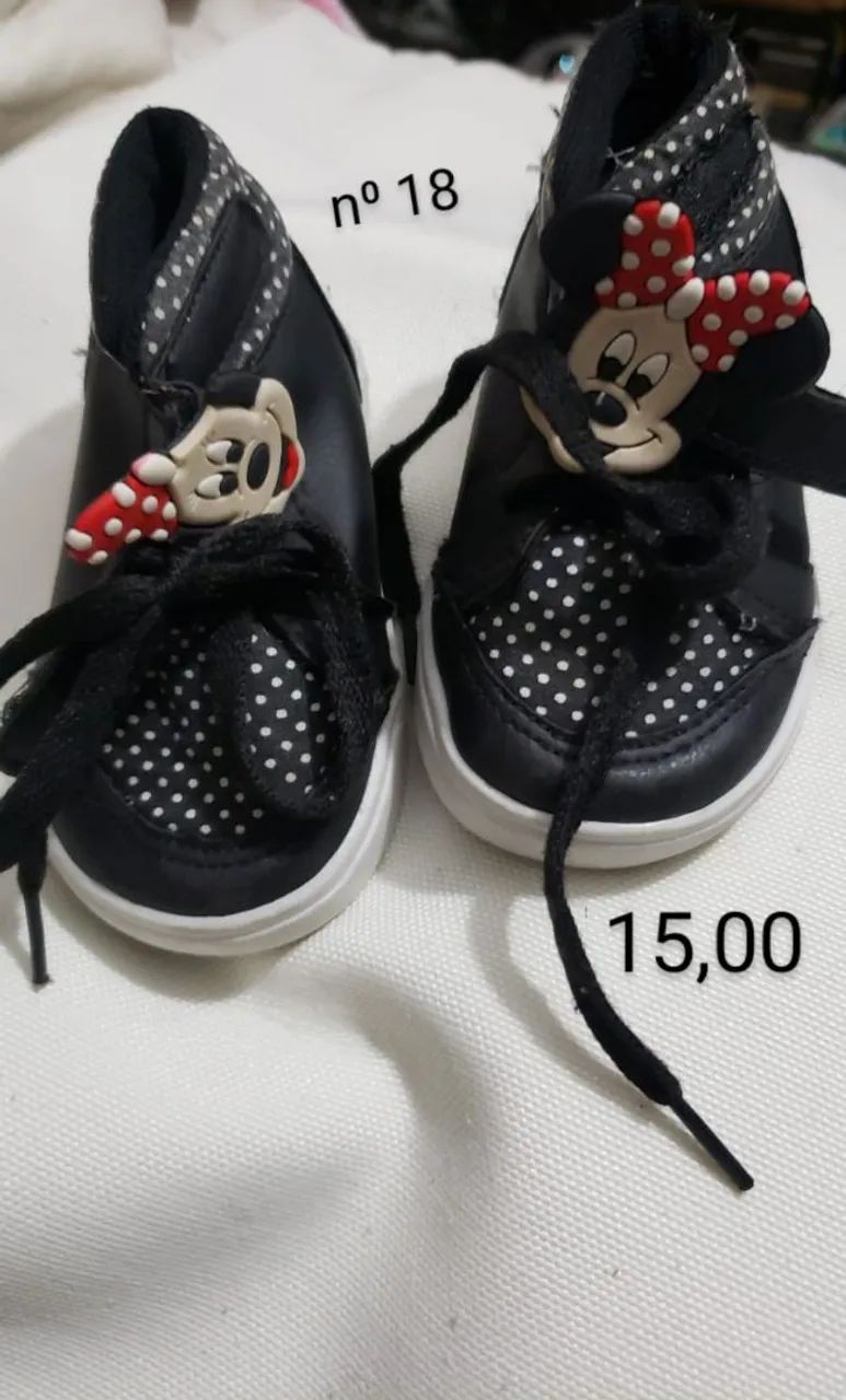 Tênis Infantil Minnie - Número 18