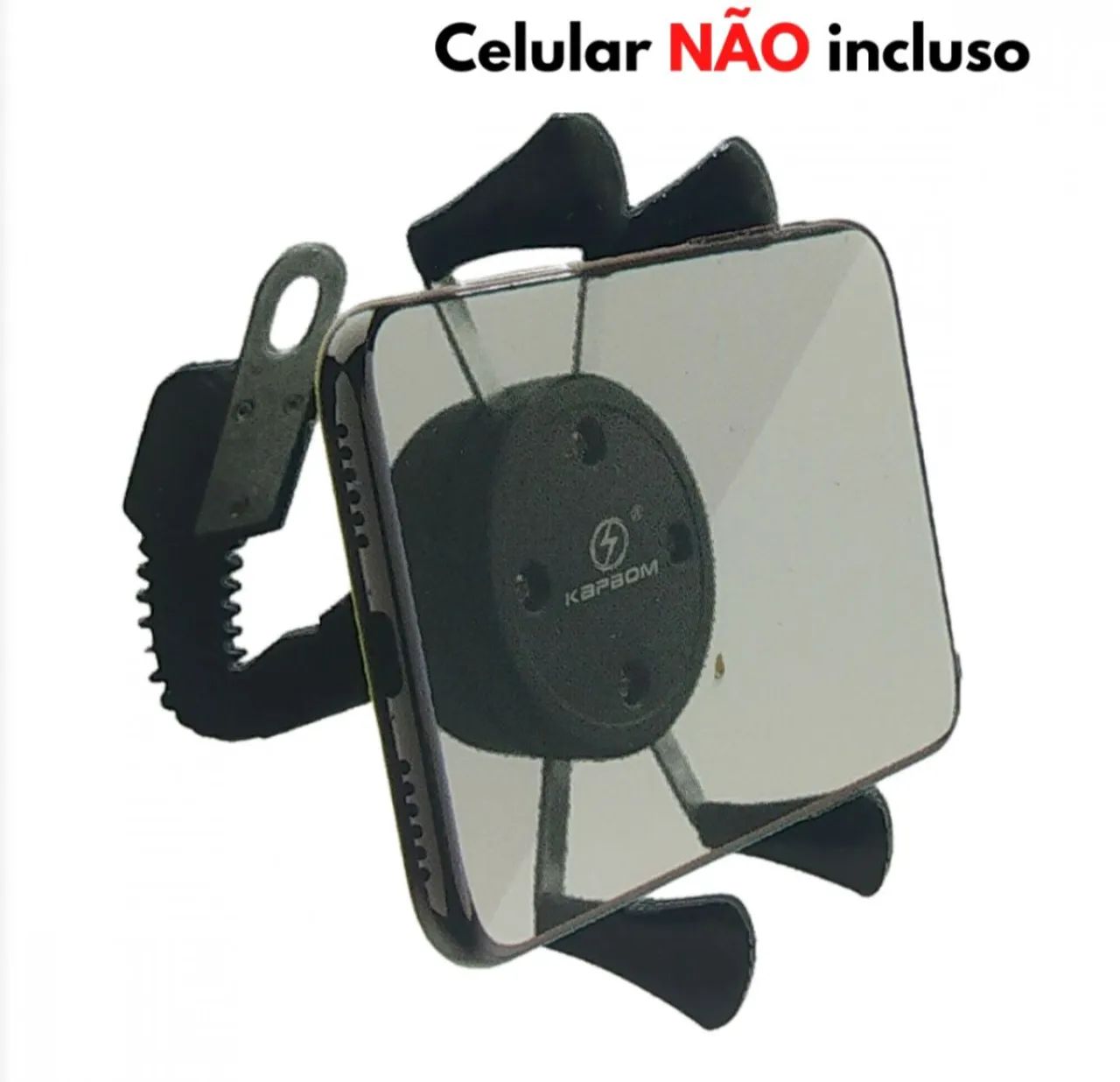 Suporte de Celular para Moto Garra em Formato de X KAPBOM KA-C023 - Foto 5