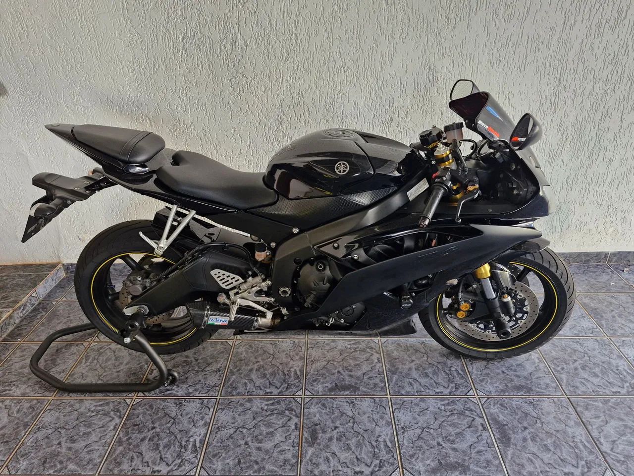 R6 Nera Yamaha R6 2008 Pronto Pista Wilier Cento 10 Bici Strada