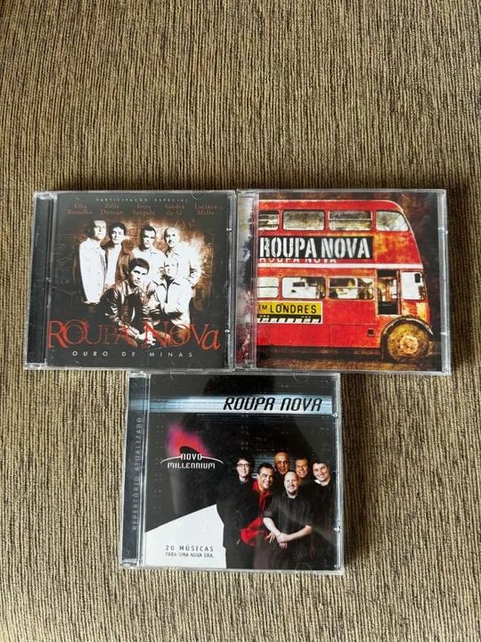 Cd: Roupa Nova Kit Com 3 - Excelente Estado