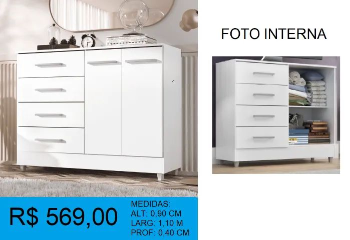 Comoda com sapateira - compre hoje e receba amanhã  - Foto 2