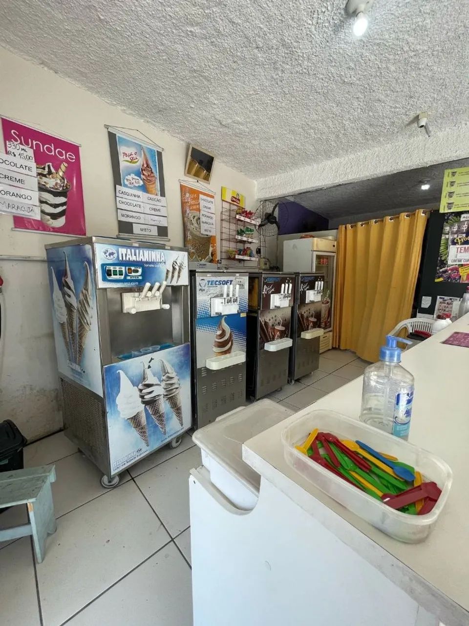 Ponto comercial de shakes, sorvete italiano, açaí e picolés. - Foto 5