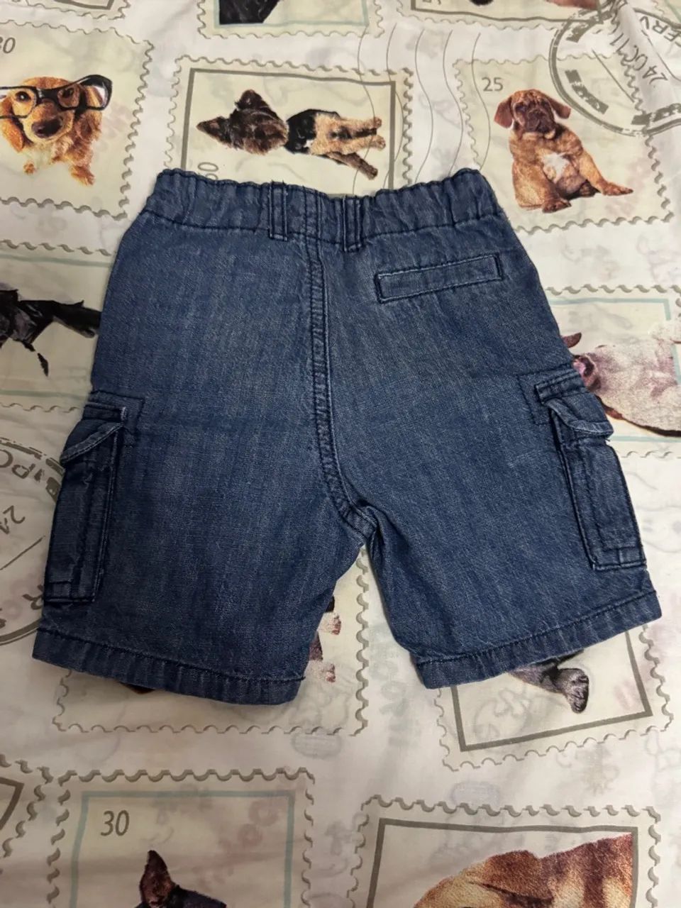 Conjunto Infantil Carter's: Camiseta Leão e Shorts Jeans - Foto 5