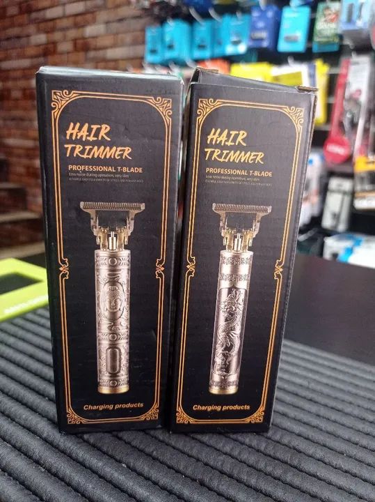 Máquina de cortar cabelo profissional - T-Blade - Ouro