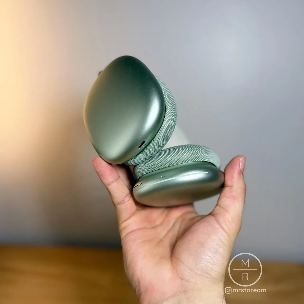 AirPods pro max グリーン Fintie Capa de silicone para fones de ouvido AirPods Max, capa