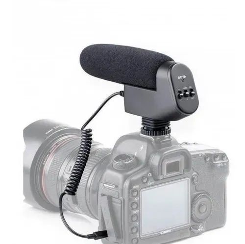 Microfone Shotgun Boya BY-VM600 Direcional P/DSLR  - Foto 2