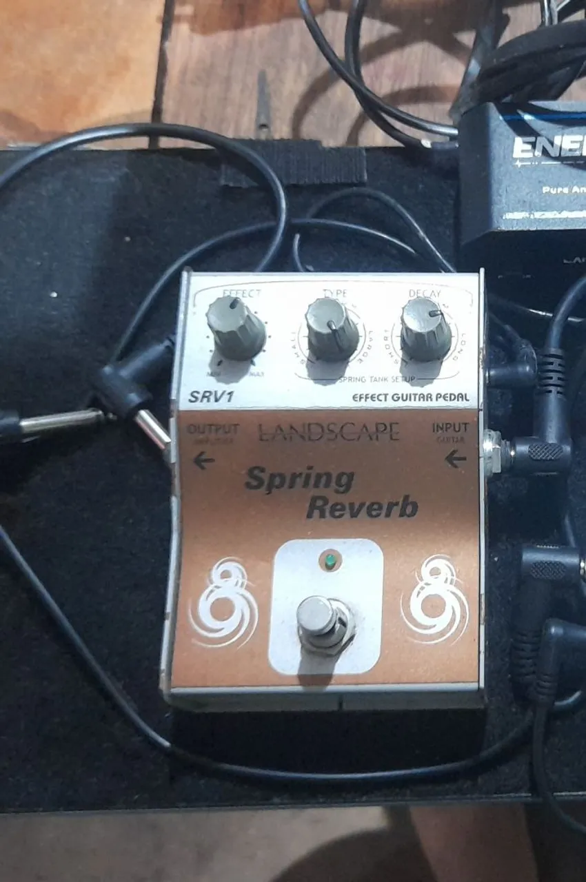 Pedal de Efeito Spring Reverb Landscape