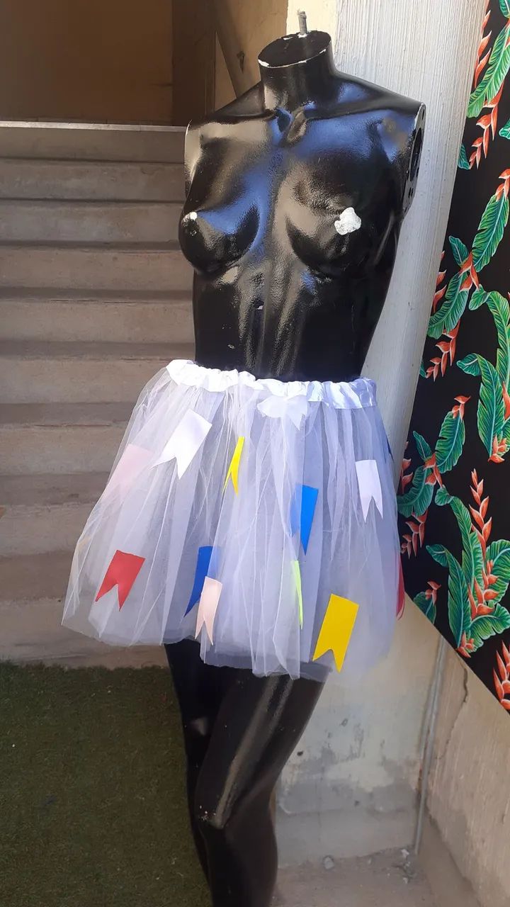 Saias de Tule para Festa Junina
