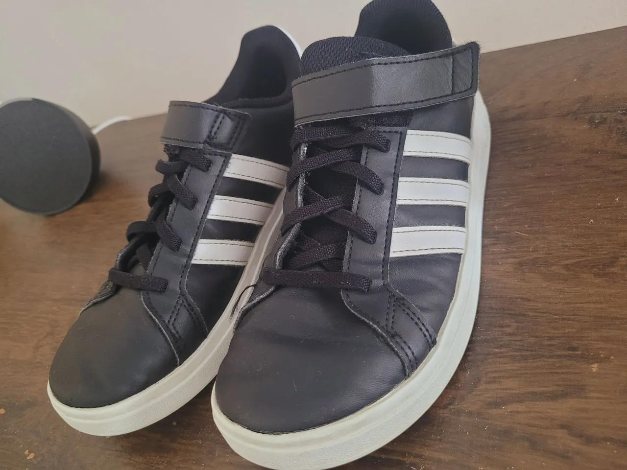 Tênis Adidas Infantil Tamanho 33 - Preto