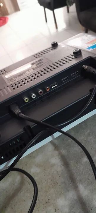 Tv philco 24" digital  - SÓ TEM SOM,  NÃO APARECE IMAGEM!! - Foto 4