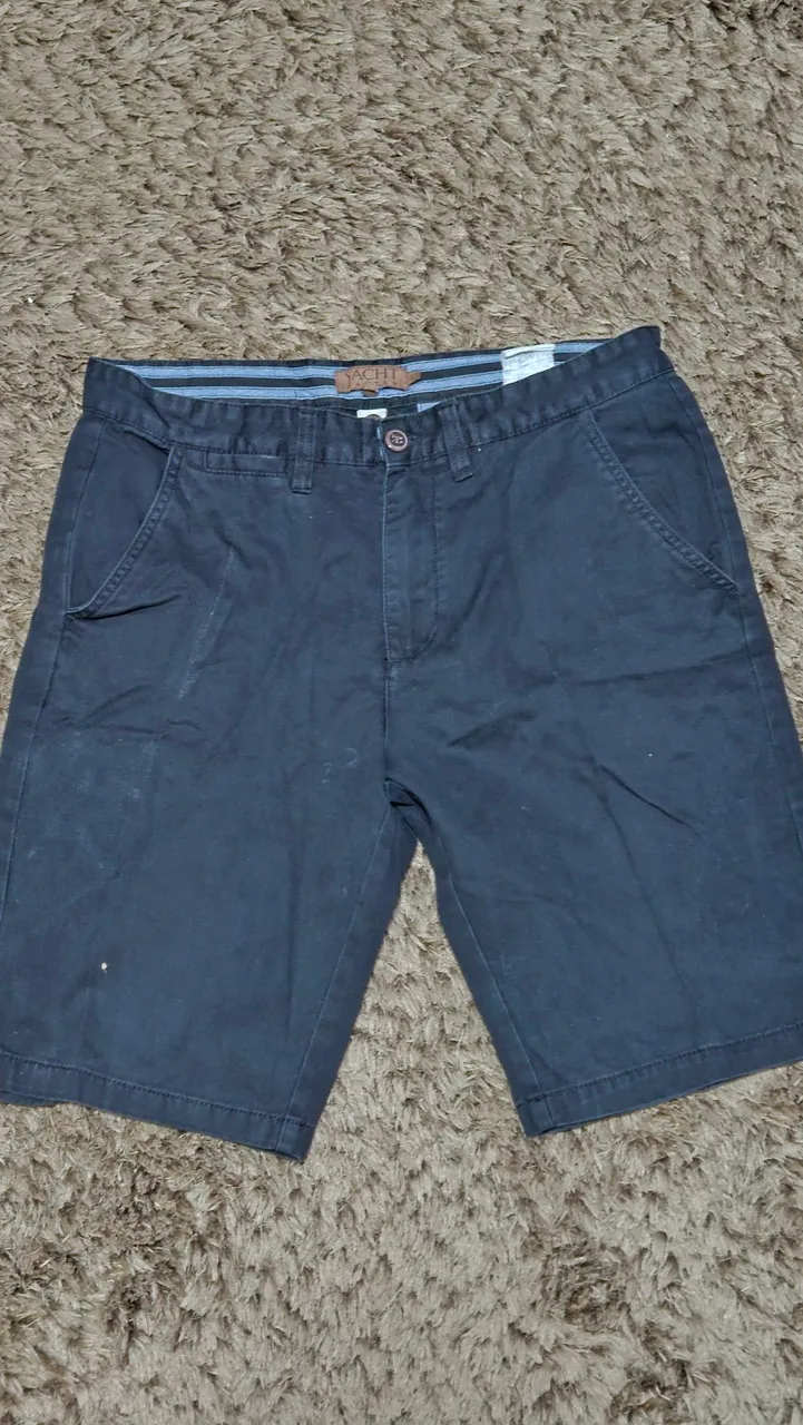 Shorts Masculino Azul Escuro