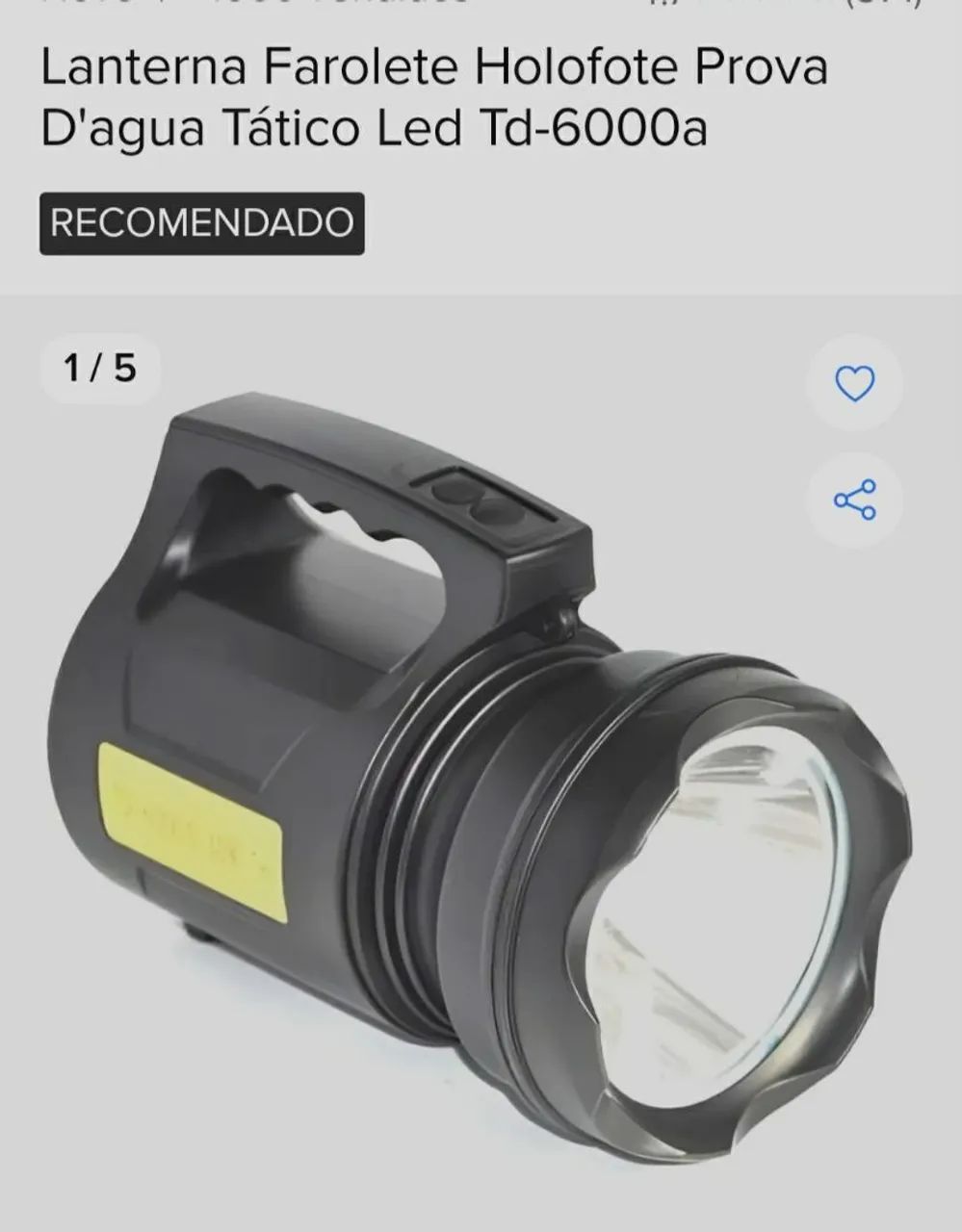 Lanterna farolete 30w - Foto 3