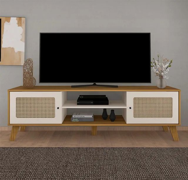 Conjunto Estante Livros + Rack para TV até 75" 180m | Fazemos Entrega - Foto 3