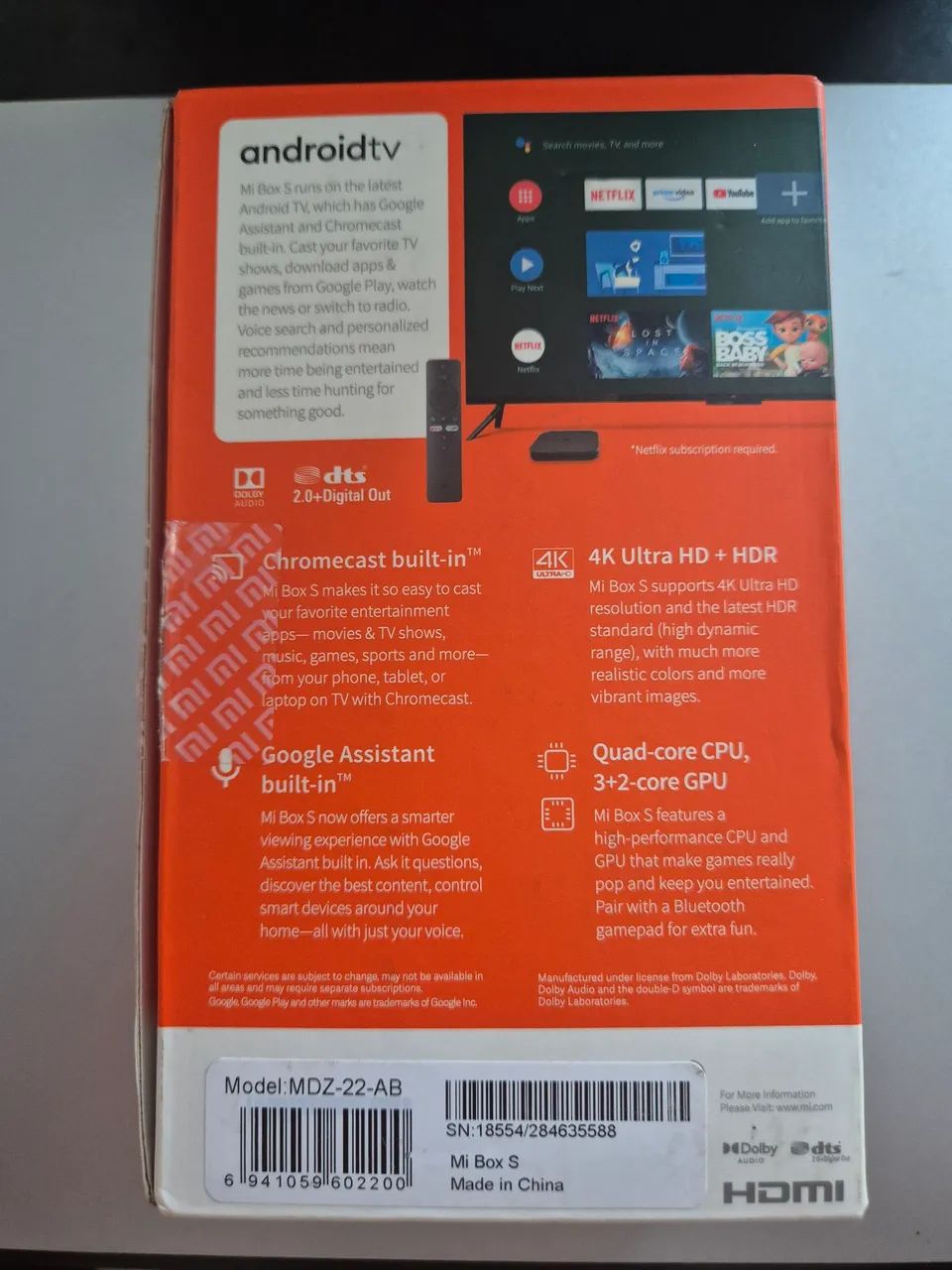 Xiaomi Mi Box S 4K  - Foto 4