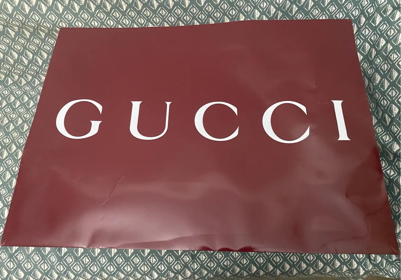 Sacola de papel Gucci grande  - Foto 2