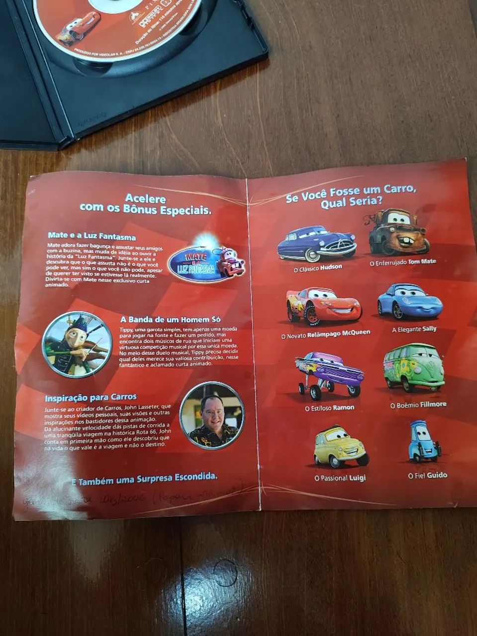 DVD Carros - Disney Pixar - Foto 5