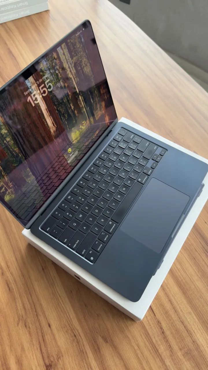 MacBook Air M2 13 Pol 8GB RAM 256GB SSD Meia noite - Foto 2