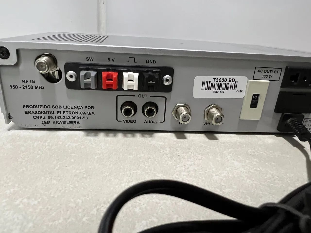 Receptor de Satélite Tecsar T3000 - Foto 2