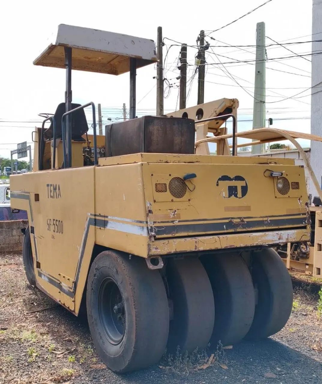 Rolo compactador Tema Terra SP5.500  - Foto 3