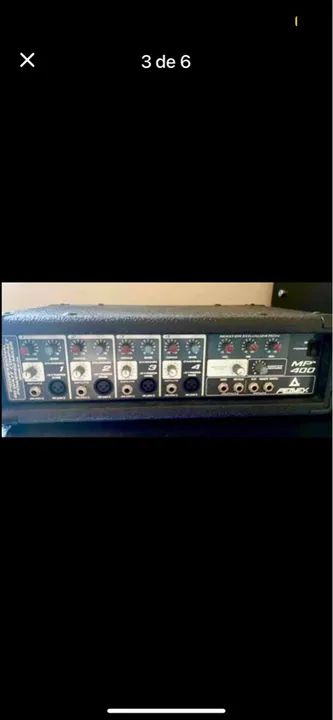 Caixas de Som Peavey + cabeçote  - Foto 3