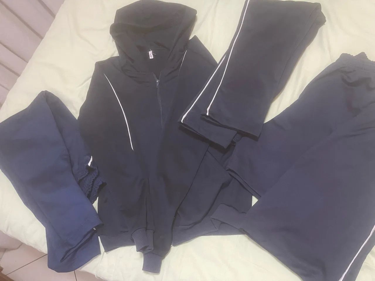 Conjunto uniforme usado 9 peças