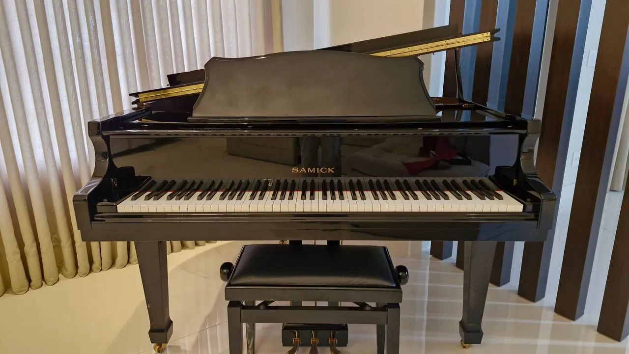 Piano de Cauda Samick SIG-48D - Seminovo 2016 - Foto 2