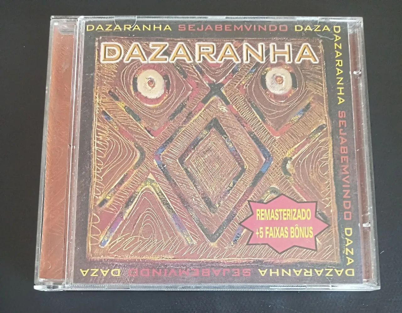 Cd Dazaranha Sejabemvindo Daza 1995 Com Faixas Bônus 